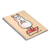 Carnet Yoga Llama (Côté Droit)
