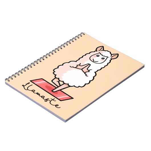 Carnet Yoga Llama (Côté gauche)