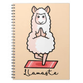 Carnet Yoga Llama (Devant)