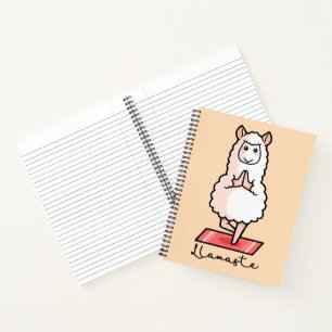 Carnet Yoga Llama - Llamaste