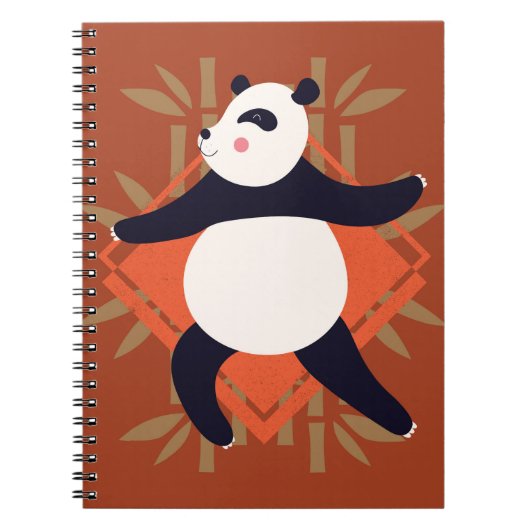 Carnet Yoga Panda (Devant)