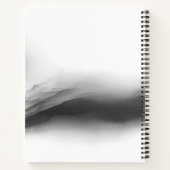 Carnet Yoga Reiki à une jambe King Pigeon Pose Aquarelle (Dos)