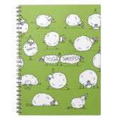 Carnet Yoga Sheep : Whimsical Sketch Fun. (Devant)