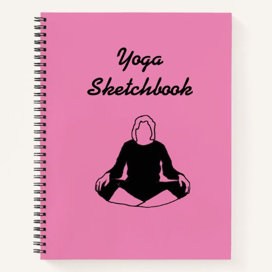 Carnet Yoga Sketchbook  (Devant)
