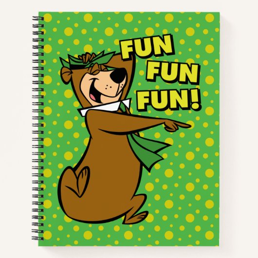 Carnet Yogi Bear Fun Amusant (Devant)