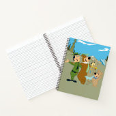 Carnet Yogi Ours et amis Accueil chaleureux (Intérieur)