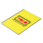 Carnet YOLO avec la précaution rouge (Côté gauche)