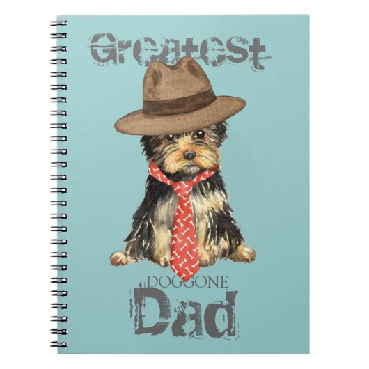 Carnet Yorkie papa (Devant)