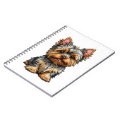 Carnet Yorkshire Terrier (Côté gauche)