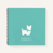 Carnet Yorkshire Terrier Chien Chien Chien Chien Chien Ch (Devant)