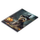 Carnet Yorkshire Terrier Citrouilles Halloween effrayant (Côté gauche)