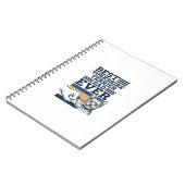 Carnet Yorkshire Terrier Dad Fist Bump Vintage Vector Des (Côté gauche)