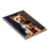 Carnet Yorkshire Terrier Dog Pet Painting (Côté Droit)