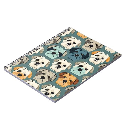 Carnet Yorkshire Terrier Motif (Côté gauche)