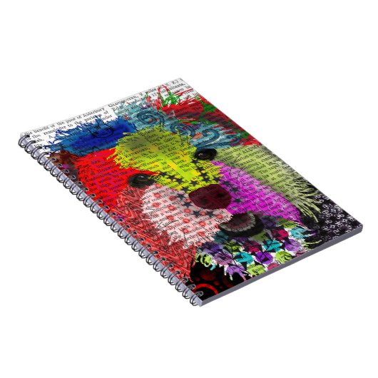 Carnet Yorkshire Terrier - Patchwork (Côté Droit)