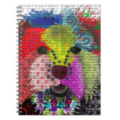 Carnet Yorkshire Terrier - Patchwork (Devant)