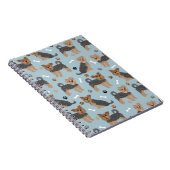 Carnet Yorkshire Terrier Paws et Bones Yorkie Chien (Côté Droit)