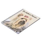 Carnet Yorkshire Terrier Peinture - Cute Original Chien A (Côté gauche)