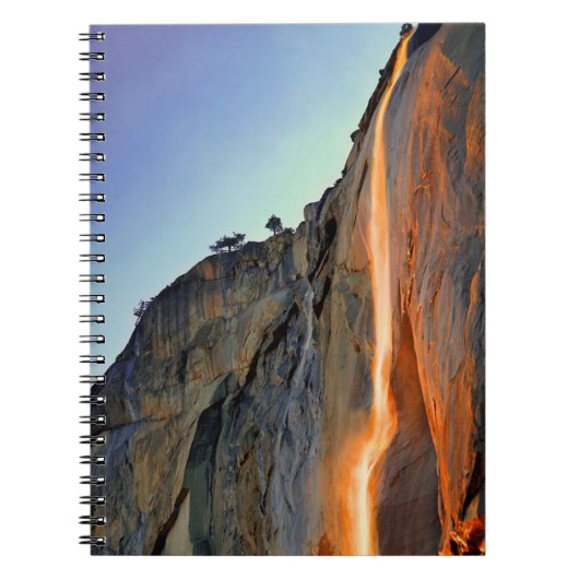 Carnet Yosemite Firefall (Devant)