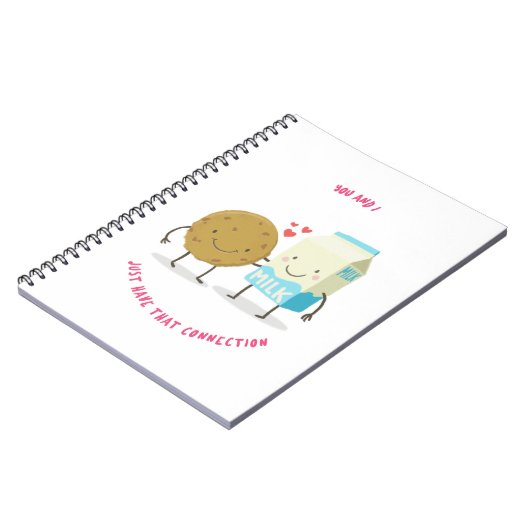 Carnet You And I Just That Connection Milk Ansd Cookies (Côté gauche)