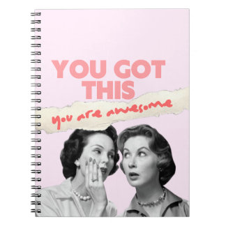 Carnet You are Awesome Pink Notebook
