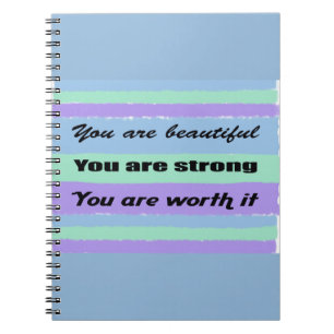 Carnet You are beautiful