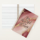 Carnet You Are Beautiful to Me (À l'intérieur)