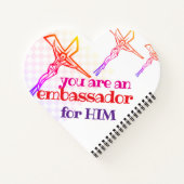 Carnet You are Jesus' Ambassador Tote (Dos)