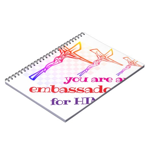 Carnet You are Jesus' Ambassador Tote (Côté gauche)