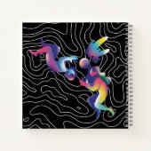 Carnet You Are Loved – Rainbow Cosmic Notebook  (Dos)