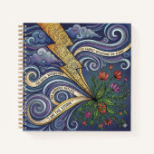 Carnet You Are The Storm Personalized Spiral Notebook (Devant)