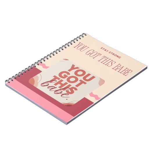 Carnet You got this babe for your Love (Côté gauche)