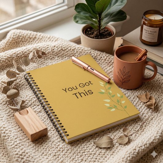 Carnet You Got This Motivational Notebook