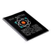 Carnet You Matter Until You Multiply Yourself Physics (Côté Droit)