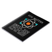 Carnet You Matter Until You Multiply Yourself Physics (Côté gauche)