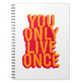 Carnet You only live once (Devant)
