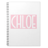 Carnet Your | Bold White Text on Light Pink (Devant)