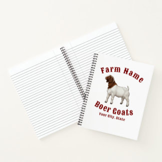 Carnet Your Farm Boer Goats