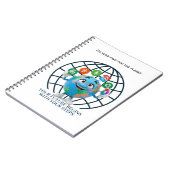 Carnet Your Future Your Steps Earth Day Sustainability (Côté gauche)