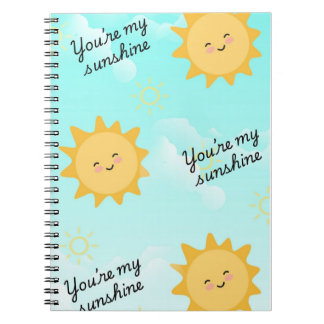 Carnet You're my Sunshine
