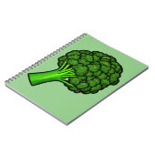 Carnet Yummy Broccoli (Côté gauche)