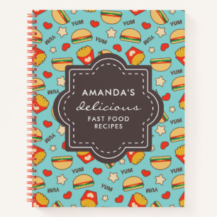 Carnet Yummy Burgers & Fries Recettes de restauration r