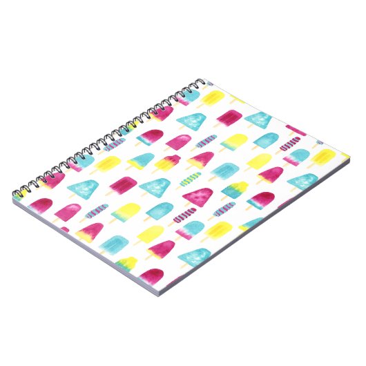 Carnet Yummy Popsicles (Côté gauche)