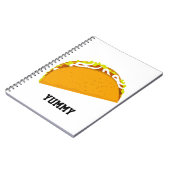 Carnet Yummy Taco (Côté gauche)