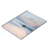 Carnet Zazzle mer et le ciel (Côté gauche)