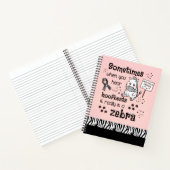 Carnet Zebra awareness (Intérieur)