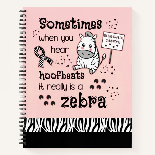 Carnet Zebra awareness (Devant)