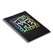 Carnet Zebra Black et Rainbow Wild Me (Côté Droit)