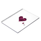 Carnet Zebra-heart (Côté gauche)