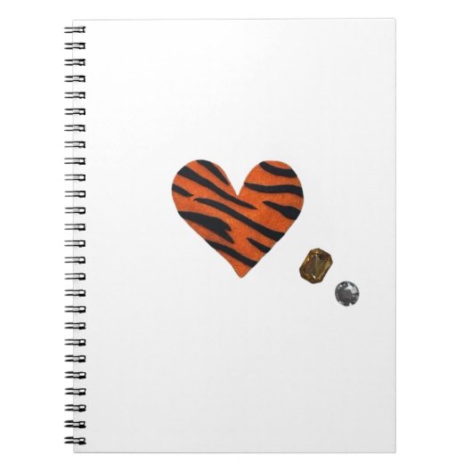 Carnet Zebra-heart (Devant)